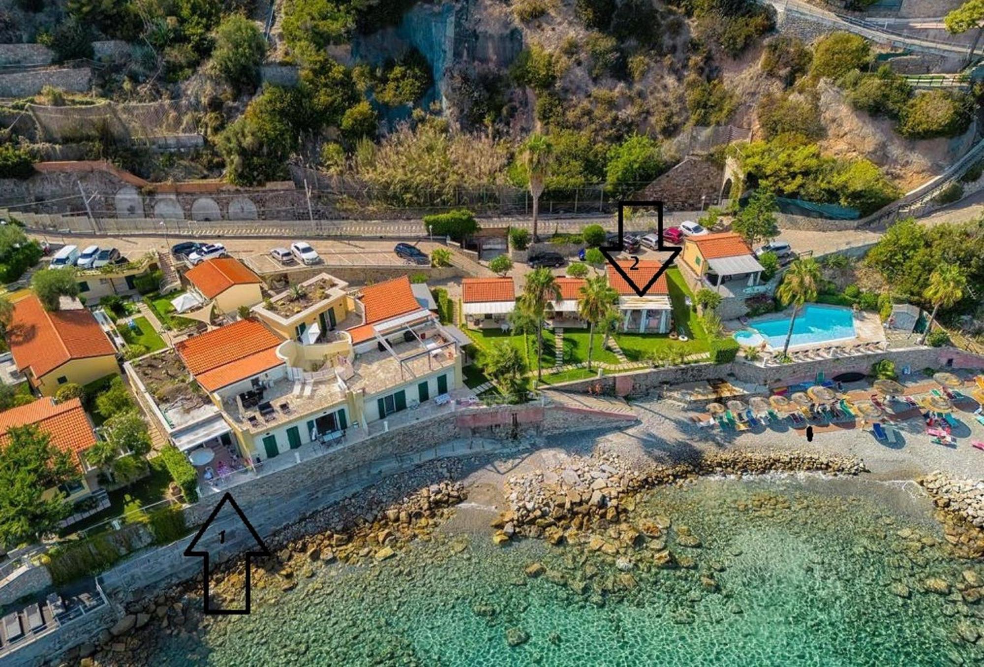 Residence Baia La Ruota Bordighera Exteriör bild